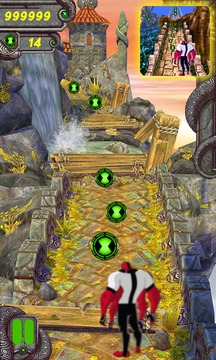 Temple Ben four arms Run: Transform Ultimate Alien游戲截圖3