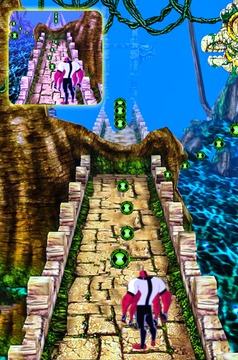 Temple Ben four arms Run: Transform Ultimate Alien游戲截圖2