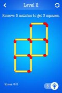 Matchsticks ~ Free Puzzle Game游戏截图1