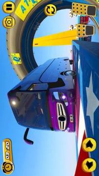 Superhero Big Bus Stunts Drive游戲截圖4
