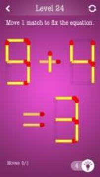Matchsticks ~ Free Puzzle Game游戏截图2