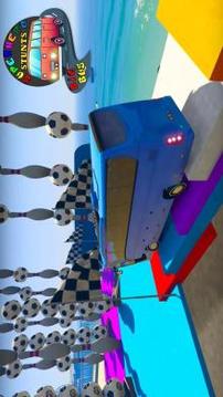 Superhero Big Bus Stunts Drive游戲截圖2