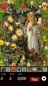 Hidden Objects Holiday Season: Christmas Cards游戲截圖4