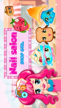 Nail salon shop girl游戲截圖3