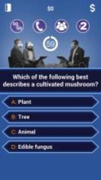 Millionaire 2017 - Lucky Quiz Free Game Online游戲截圖1