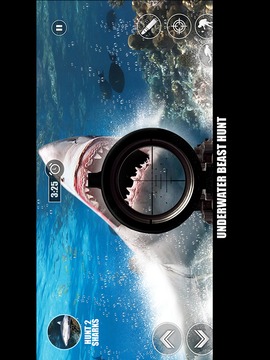 Ultimate Shark Sniper Hunting游戲截圖3