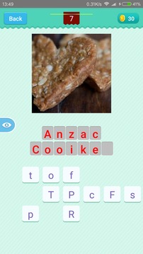 Australian Food Quiz游戲截圖2