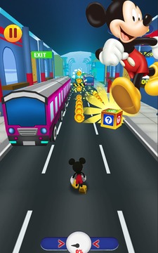 Mickey Epic Run: Free 3D Subway Minnie Game游戲截圖2