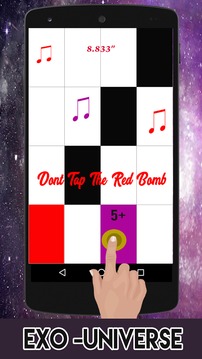 Exo Universe Piano Tiles游戲截圖1