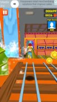 Subway Surf Rail Track Runner游戲截圖4