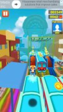 Subway Surf Rail Track Runner游戲截圖1
