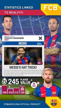 FC Barcelona Fantasy Manager游戲截圖4