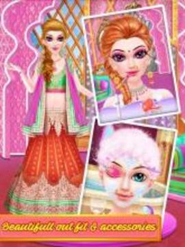 Indian Makeup and Dressup游戲截圖4