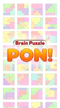 Brain Puzzle : PON! - Can you fit them all?游戲截圖4