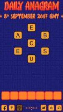 Daily Anagram - Word Puzzle游戲截圖1