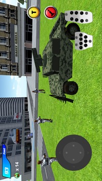 X Ray Robot : Zombie Offroad游戲截圖1