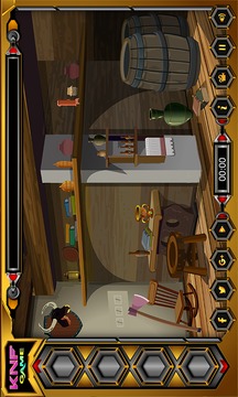 Knf Village Wooden House Escape游戲截圖1