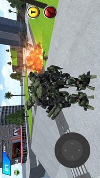 X Ray Robot : Zombie Offroad游戲截圖5