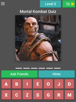 Guess the Mortal Kombat fighter游戲截圖4