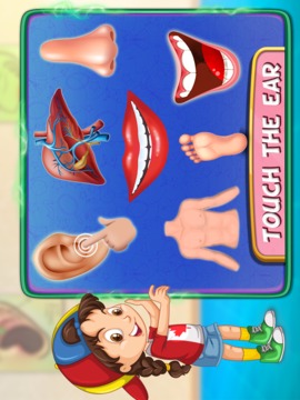 Kids Human Body Parts: Learning Game游戲截圖3