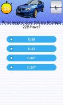 Quiz for Impreza WRX STi Fans游戲截圖1