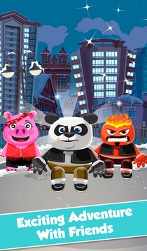 Panda and friends out for Adventure游戲截圖3
