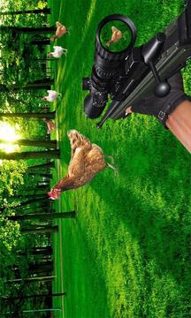 Chicken Shoot : 3D sniper Murgi Shooter游戲截圖4
