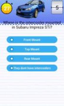 Quiz for Impreza WRX STi Fans游戲截圖4
