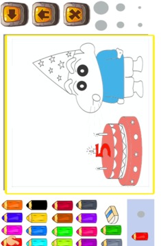 Chinchan Coloring Paintting Drawing Book Game游戲截圖1