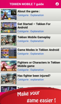 Tekken mobile guide 2018游戲截圖4