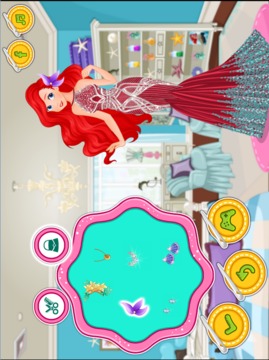 Ariel Mermaid Dress Design游戲截圖1