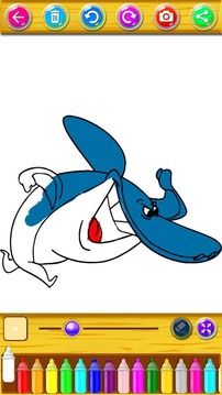 Coloring Book for Zig and Sharko游戲截圖4