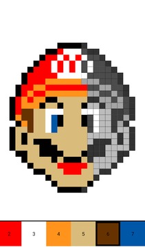 Art pixel Coloring by number - Sandbox游戲截圖5