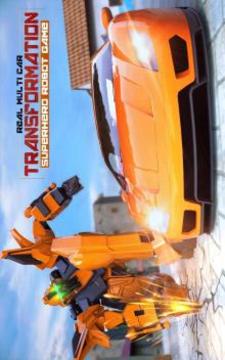 Real Multi Car Transformation Superhero Robot Game游戲截圖1