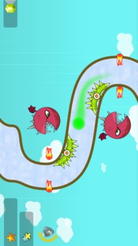Follow the Line Monster Run: Finger Race 2D Deluxe游戲截圖3
