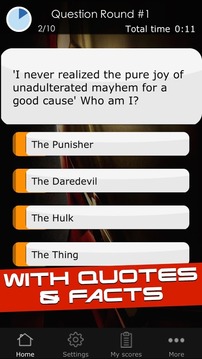 Superhero Quiz: Marvel & DC游戏截图3