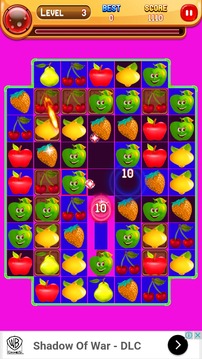 Fruit Mania - Match 3 Game游戲截圖3