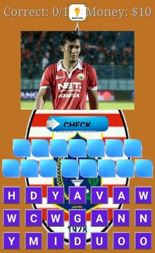 Tebak Pemain Persija 2018/2019游戲截圖2