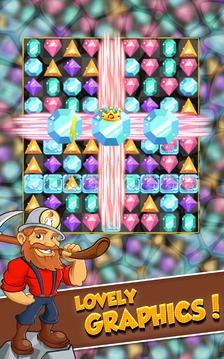 Miner Tycoon Gems: idle Match 3游戲截圖3