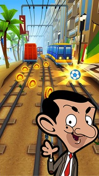 mr bean subway adventure surf run游戲截圖4