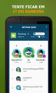 Neymar Quiz!游戲截圖2