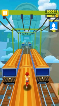 Subway Run 2: Endless Runner Magic Game游戲截圖2