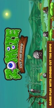Cut Rope Zombies - Shoot The Rope游戲截圖3