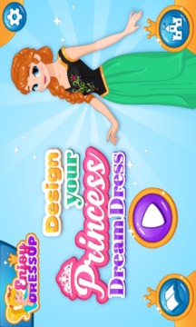 Design Princess Dream Dress游戲截圖2