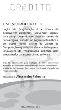 QUIZ - Lógica de Programa??o游戲截圖3