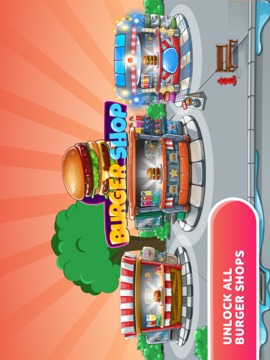 Burger Shop - top cooking game游戲截圖3