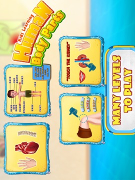 Kids Human Body Parts: Learning Game游戲截圖2