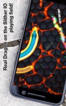 Super Dragon Cover for Slither io游戲截圖1