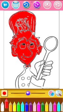the ratatouille coloringbook游戲截圖2