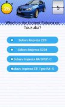 Quiz for Impreza WRX STi Fans游戲截圖2